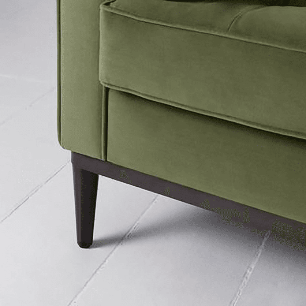 Model 02 2 Seater Velvet Sofa, Vine
