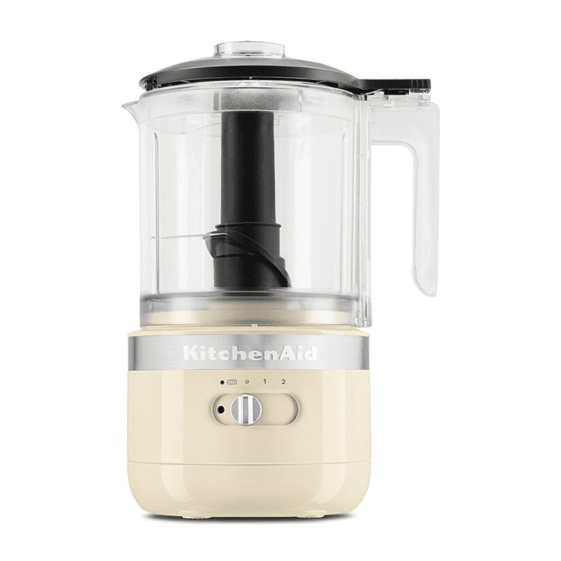 Cordless Food Chopper, 26.4cm, Almond Cream
