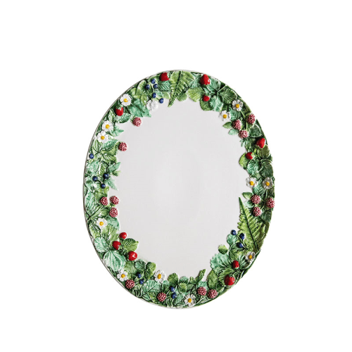 Image showing the Frutti Di Bosco Serving Dish, 51 x 41cm, Green product.
