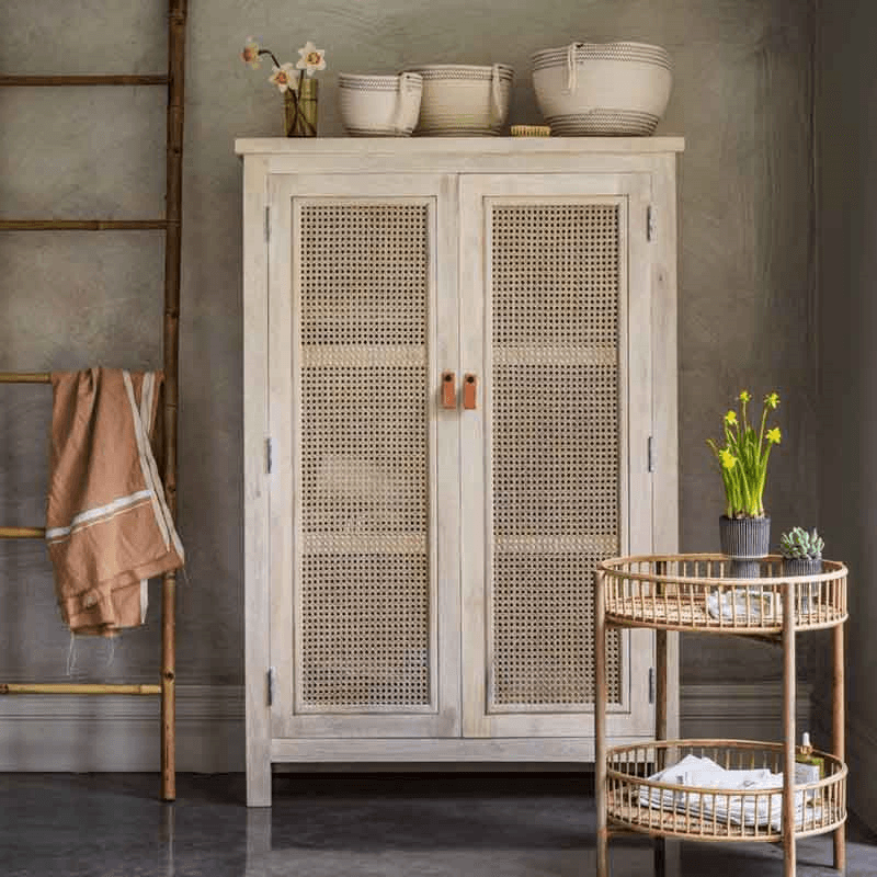 Esben Cupboard, H150 x W100 cm, White