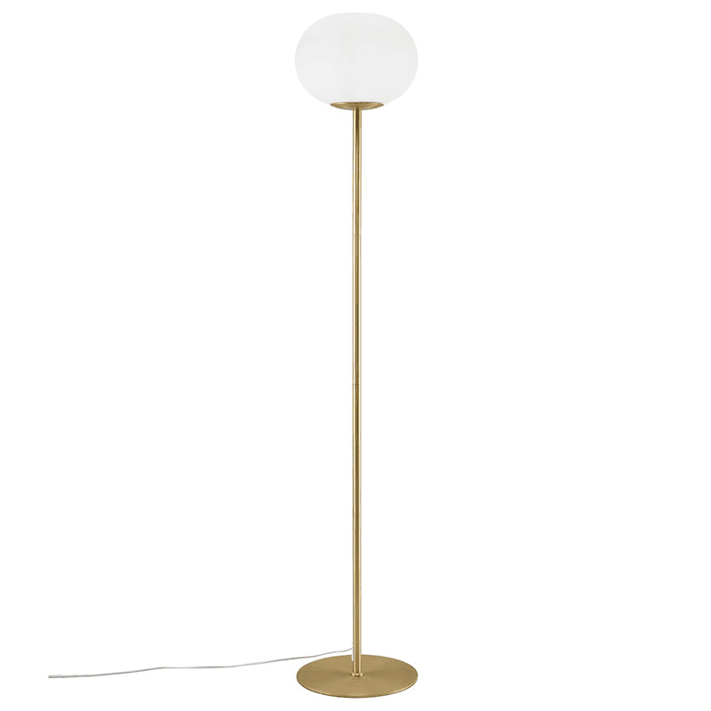Alton Floor Lamp, H150cm, Opal white