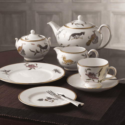 Image showing the Mythical Creatures Teacup and saucer product.