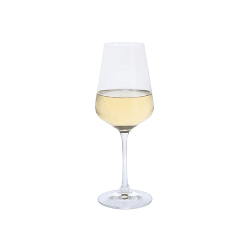 Cheers Set of 4 White Wine Glasses, 350ml, Clear
