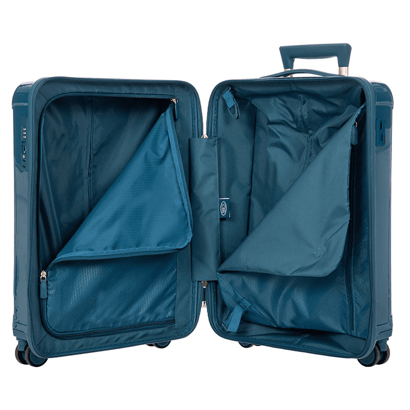 Positano Carry-on Trolley Suitcase, H55 x W23 x L38xcm, Sea Green