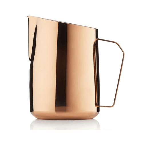 Image showing the Dial In Milk Pitcher, 600ml, Rose Brass product.