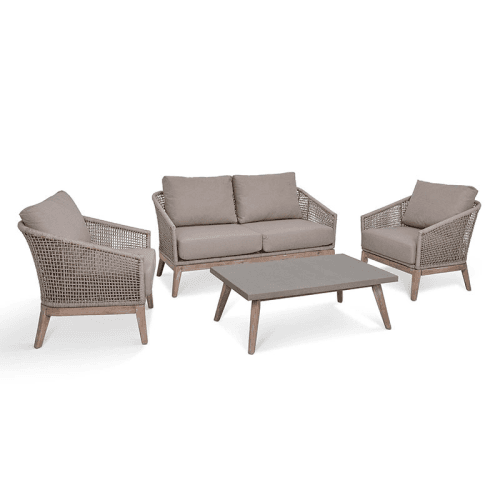 Image showing the Lynton 2 Seater Sofa Set, Grey product.