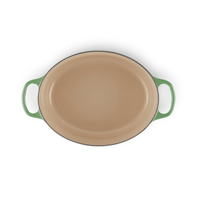 Signature Cast Iron Oval Casserole, 29cm, Bamboo