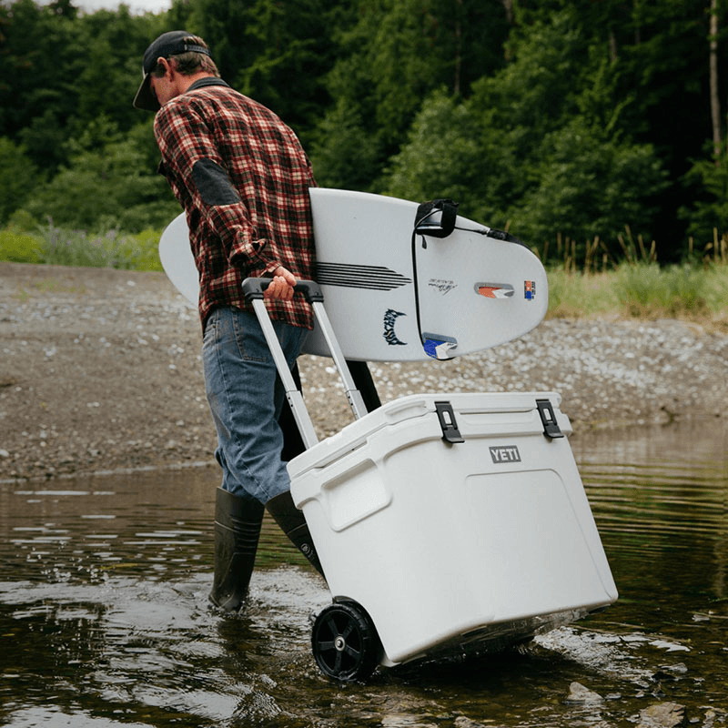 Roadie 60 Wheeled Cooler, H52cm, White