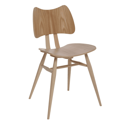 Image showing the Originals Butterfly Chair, L.Ercolani by Ercol, H82 x W53 x D46cm, Natural product.