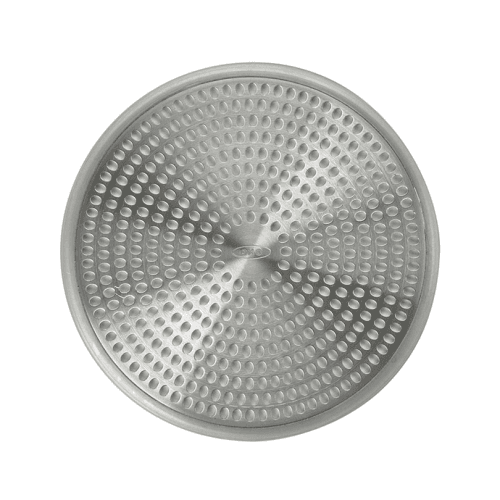 Image showing the Stainless steel shower stall drain protector, Silver product.