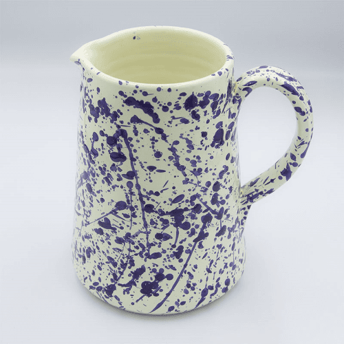 Image showing the Splatter Jug, H18cm, Blueberry product.