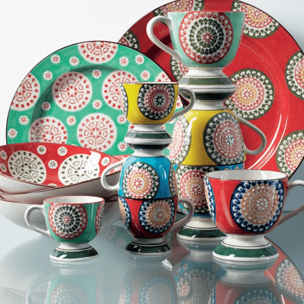 Florya Set of 4 espresso mugs, H7cm
