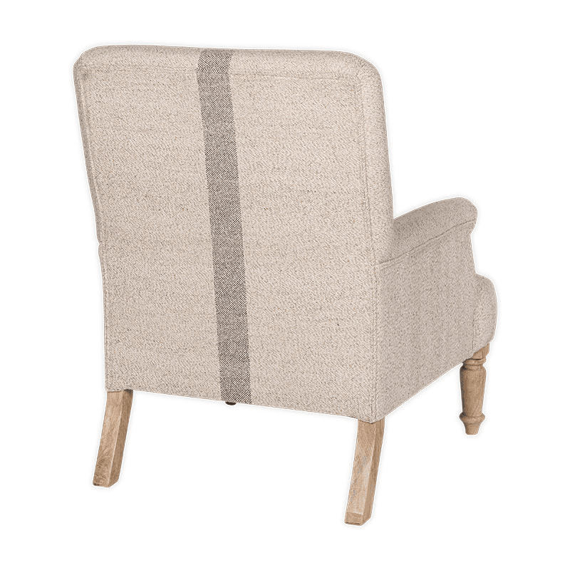 Kallu Wool & Cotton Occasional Chair, Natural