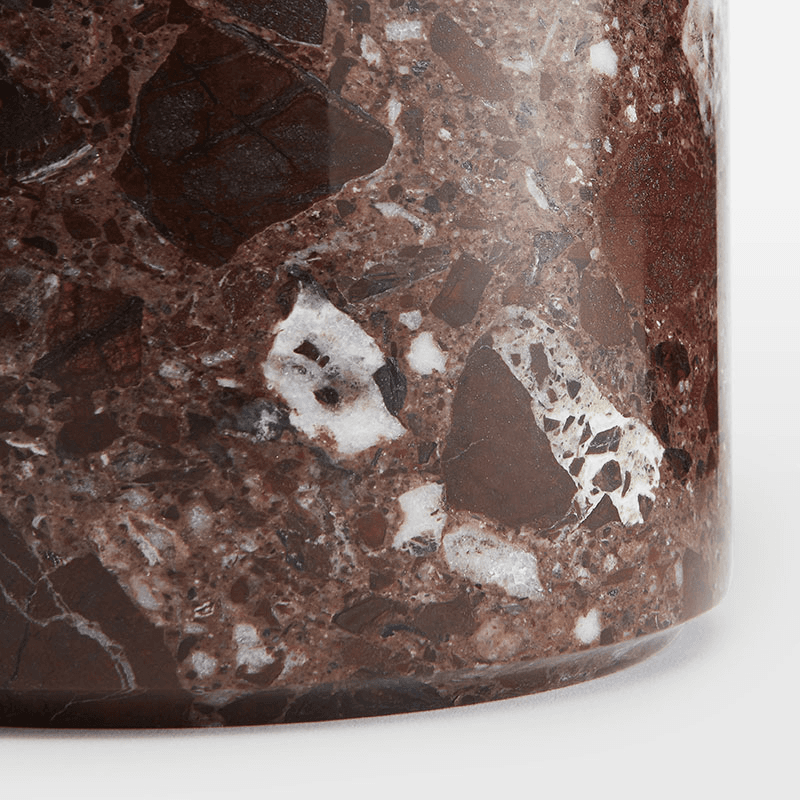 Pavel Ice Bucket, Red Marble