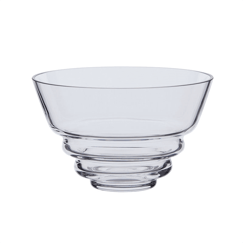 Wibble Set of 2 Bowls, D14cm, Clear
