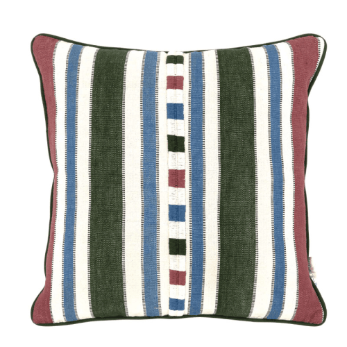 Image showing the Raya Cushion, 50 x 50cm, Pink Green product.