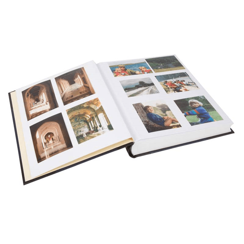 Large Portrait Photograph Album, L39.4 x W30.5cm, Blue
