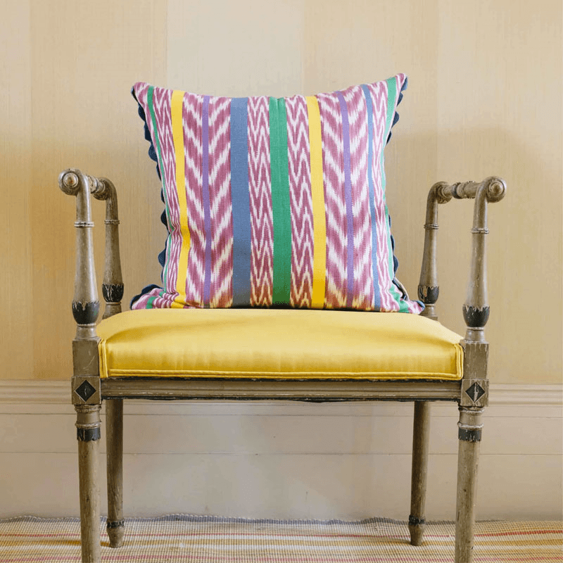 Gloria Cushion, 57 x 57cm, Lilac Multi