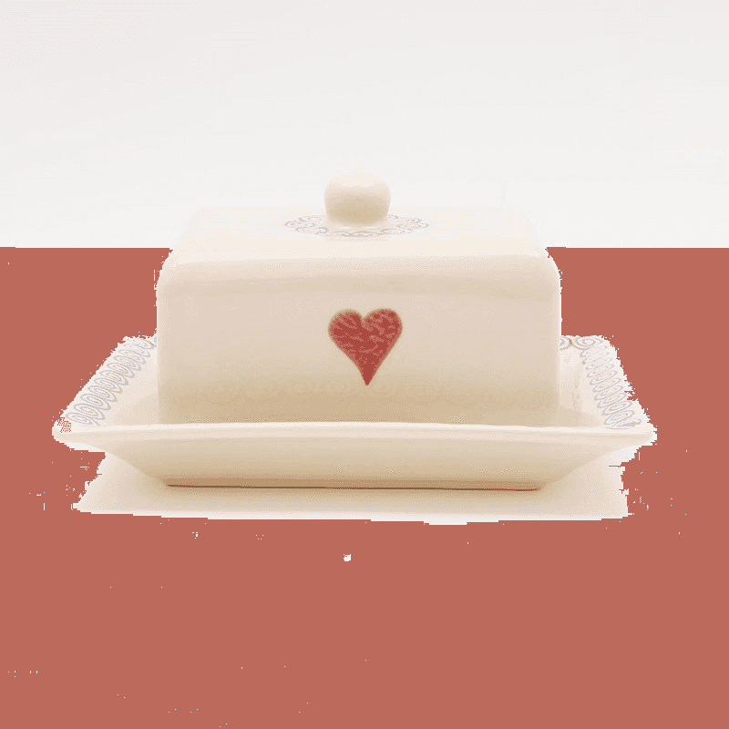 Hearts Cheese dish