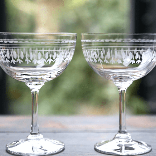 Image showing the Ovals Set of 6 champagne glasses, 150ml, Crystal product.