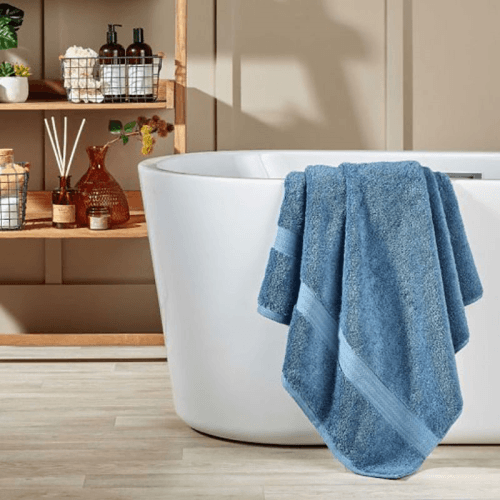 Image showing the Renaissance Bath Towel, Denim product.