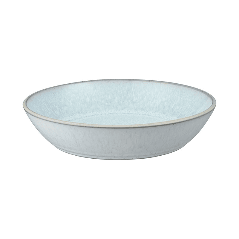 Kiln Green Set of 4 Pasta Bowls, D22cm