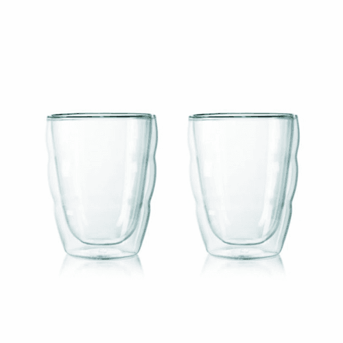 Image showing the Pilatus Double Walled Set of 2 Tumblers, 250ml, Clear product.