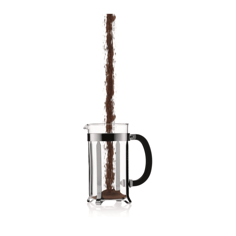 Chambord 8 cup coffee maker, 1 litre, Shiny