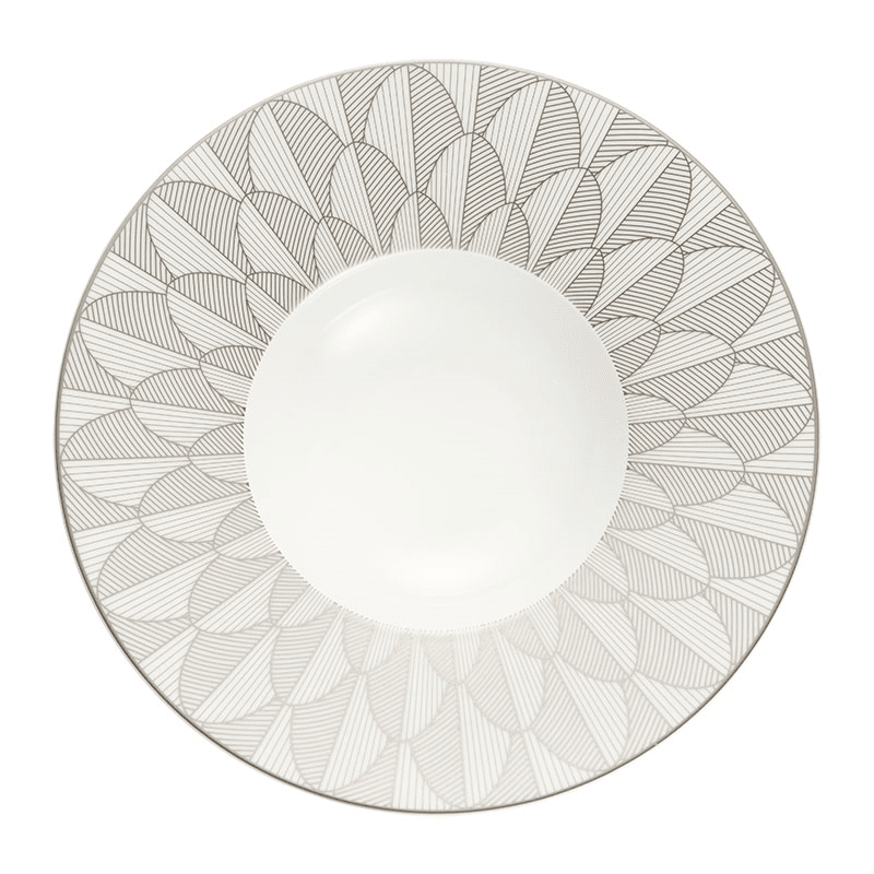 Malmaison Impériale Soup Bowl, D27cm, Platinum