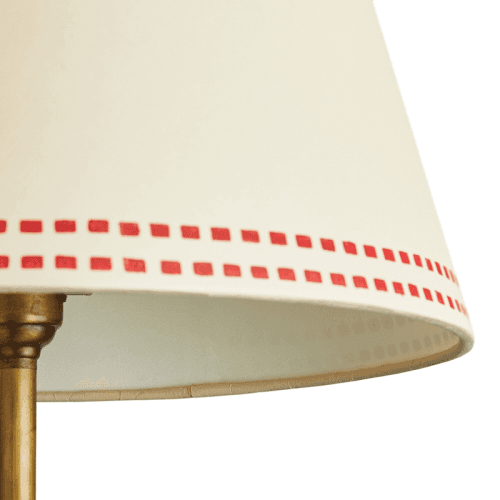 Image showing the Straight empire Shade, 40cm, scarlet tracks product.
