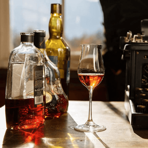 Image showing the Mixing Set of 4 Cognac Glasses, 175ml, Clear product.