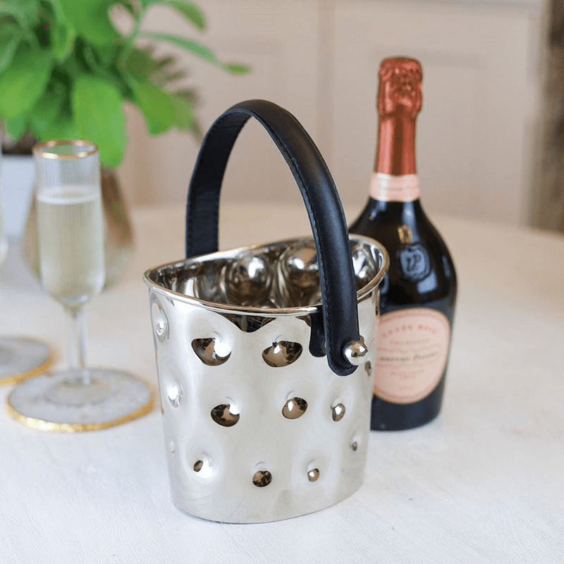 Polo Bottle Cooler, L17.5 x W14 x H16cm, Silver