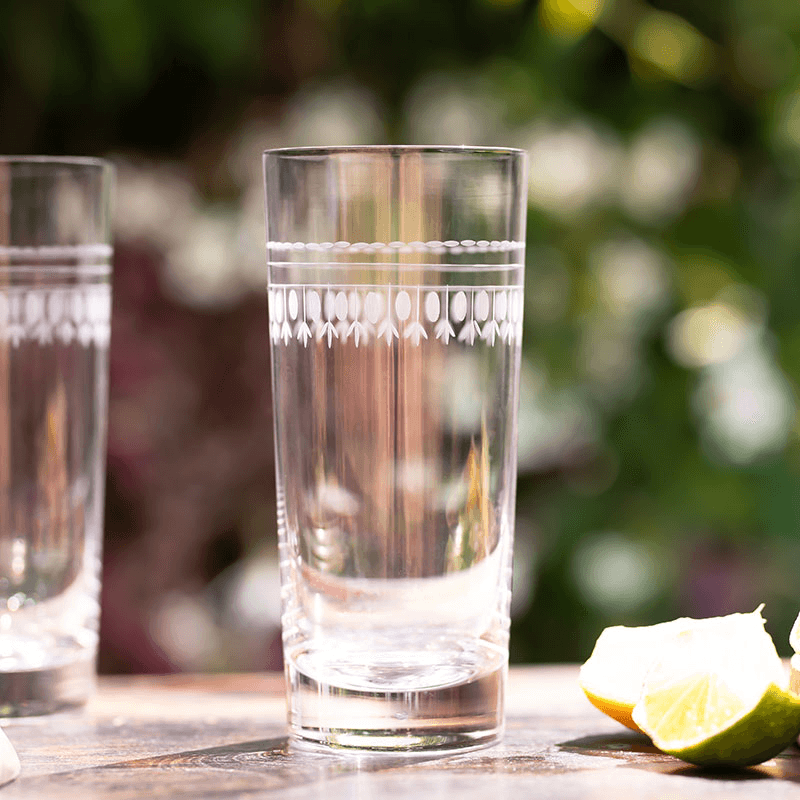 Ovals Highball, Set of Four Glasses, 410ml
