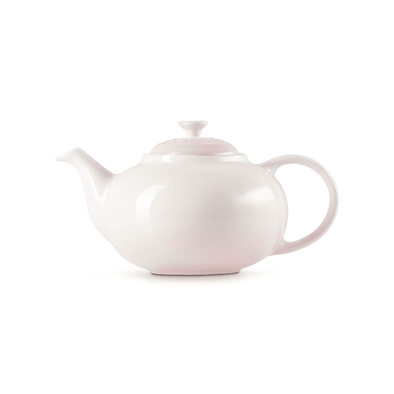 Stoneware Classic Teapot, 1.3L, Shell Pink