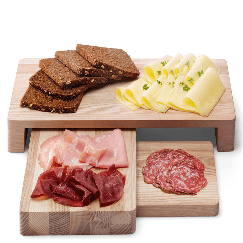 Collective Wooden Platter Set, Ash