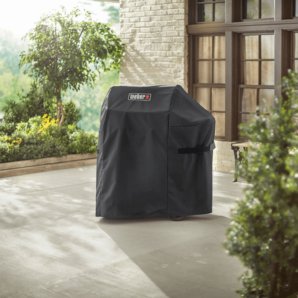 Grill cover premium - fits spirit II 200 & spirit E-210, H106.7 x W45.2 x D121.9cm, Black