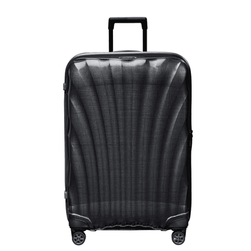 Image showing the C-Lite Spinner Suitcase, H75 x L51 x W31cm, Black product.