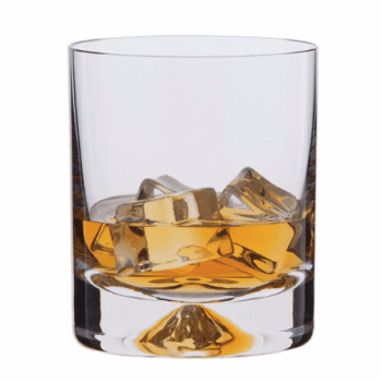 Image showing the Dimple Double Old Fashioned Whisky Glasses Pair, Clear product.