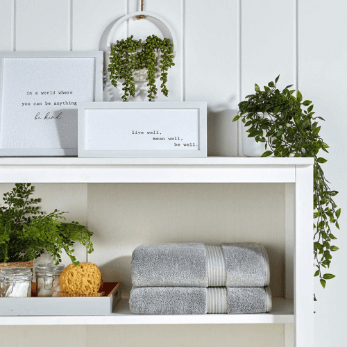 Image showing the Supreme Hygro Bath Towel, Silver product.