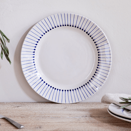 Image showing the Iba Dinner Plate, D27.5cm, Indigo product.