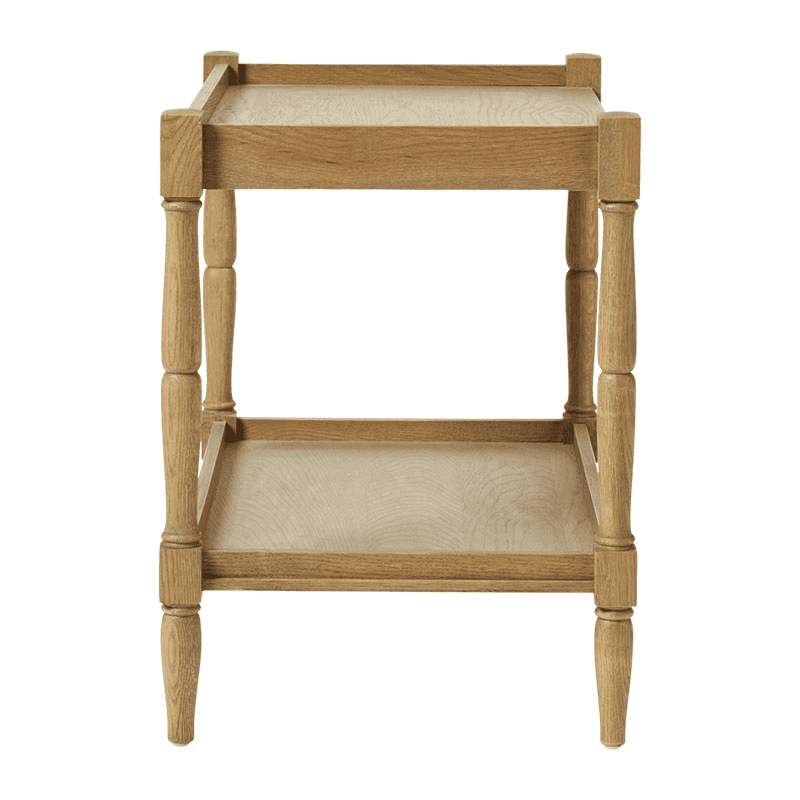Radnor Sofa side table, Large, Weathered Oak