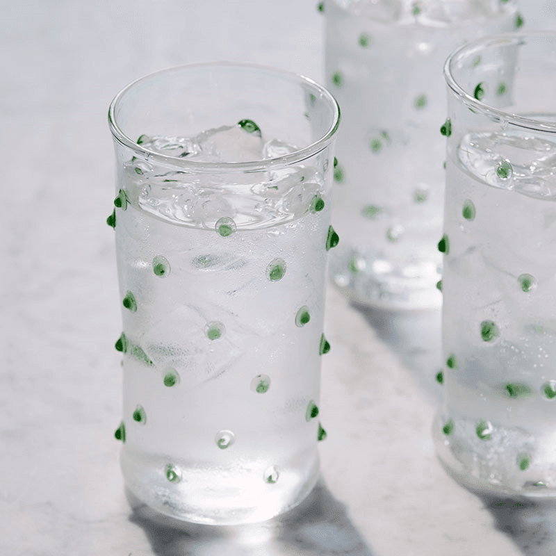 Pom Highball Glass, 350ml, Green