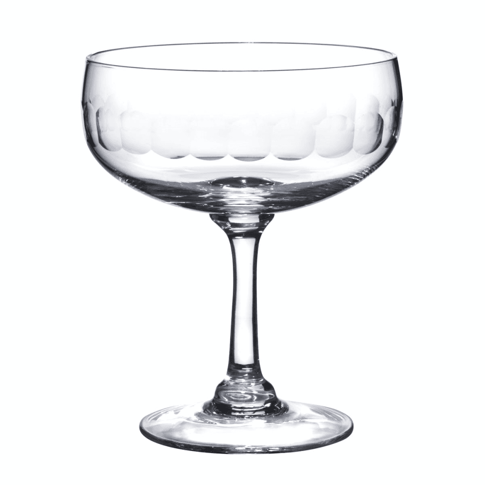 Lens Set of 4 cocktail glasses, 210ml, Crystal