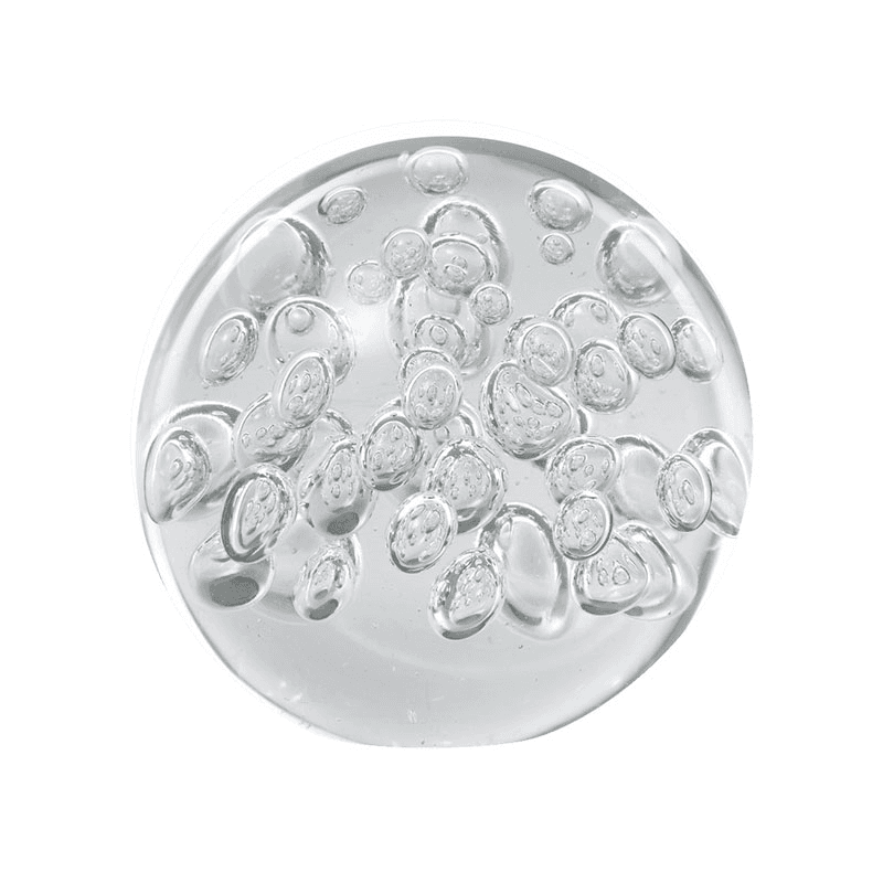 Giant ball paperweight, 18cm, glass