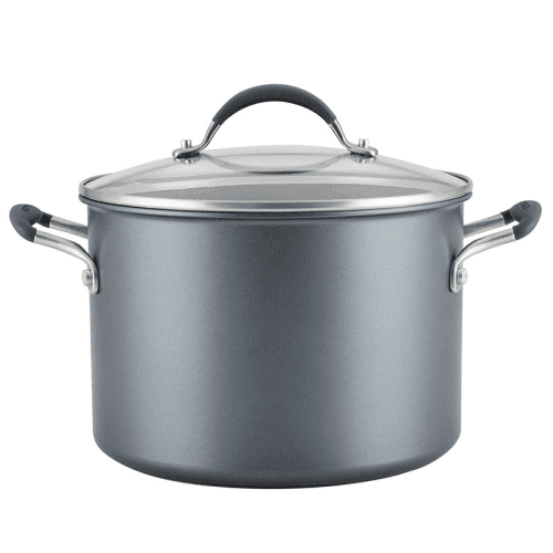 Image showing the A1 Non-Stick Stockpot, 24cm, Grey product.