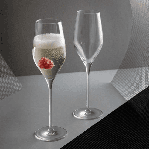 Image showing the Wine & Bar Pair of Prosecco glasses, 260ml product.