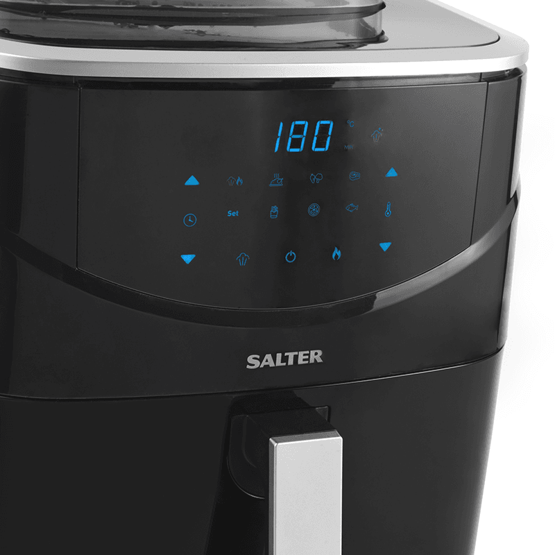 XL Digital Steam Air Fryer, 6.5, Black