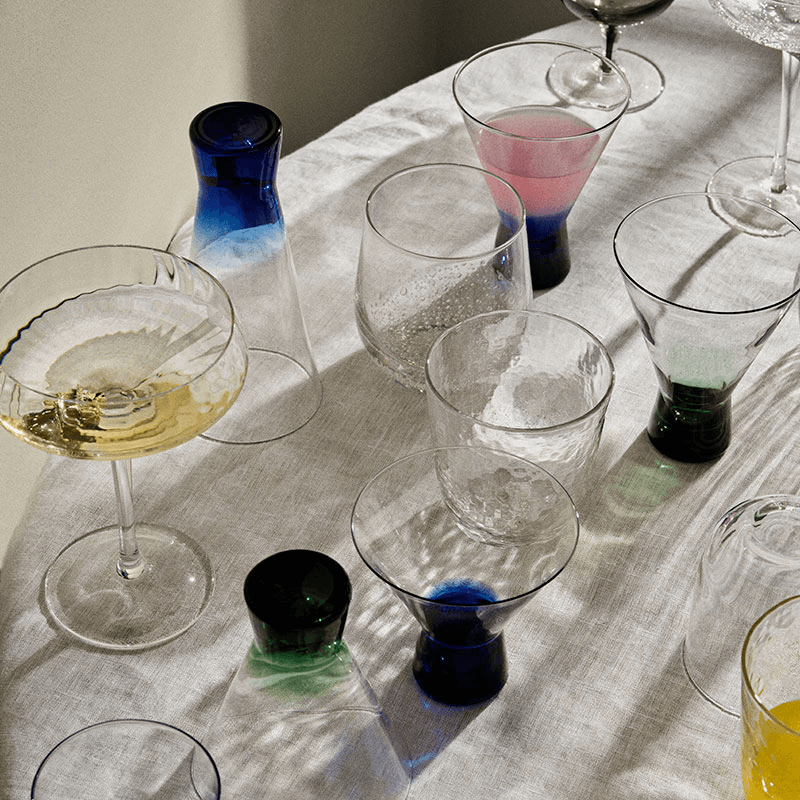 Konus Set of 2 Cocktail Glasses, 250ml, Green