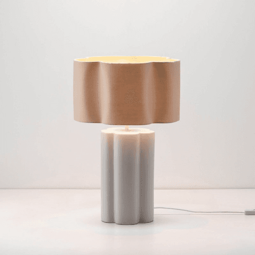 Image showing the Flower Table Lamp, H54cm, Opal product.