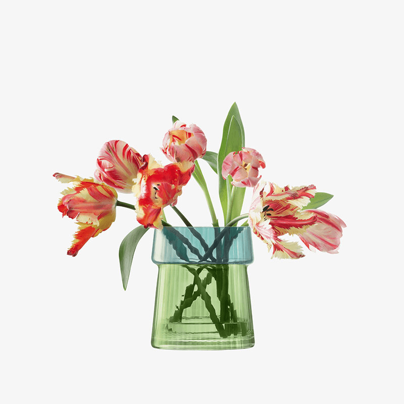 Gems Vase, H15cm, Jade